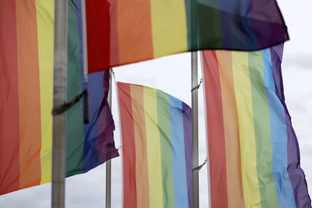 Symbolfoto Regenbogenflagge