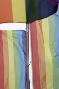 Symbolfoto Regenbogenflagge