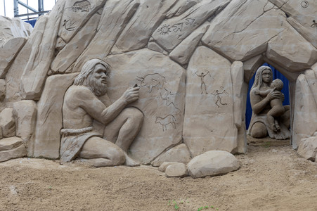 Symbolfoto Sandskulptur