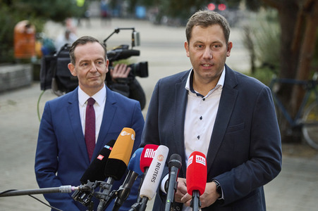 Pressestatement nach Sondierungsgeprächen in  Berlin