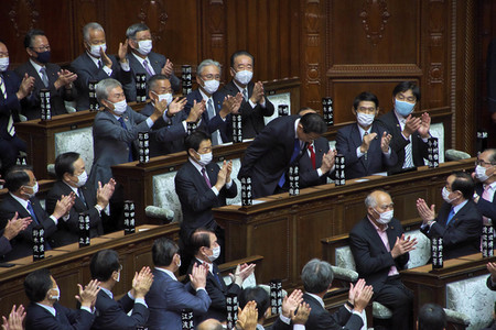 Premiereminister-Wahl in Tokio