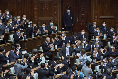Premiereminister-Wahl in Tokio