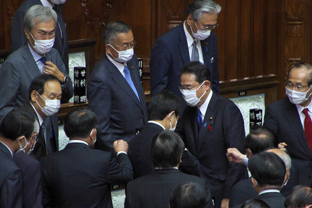 Premiereminister-Wahl in Tokio