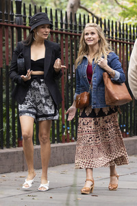 Dreharbeiten 'Your Place Or Mine' in New York