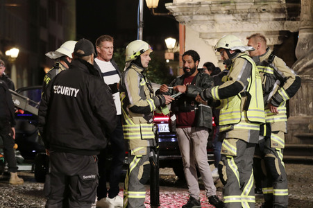 Dreharbeiten mit David Hasselhoff in Görlitz