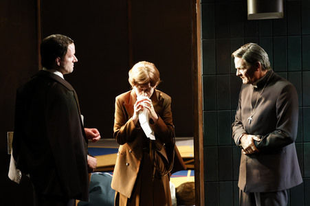 Theaterprobe 'Hexenjagd' in Berlin