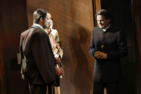 Theaterprobe 'Hexenjagd' in Berlin