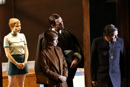 Theaterprobe 'Hexenjagd' in Berlin