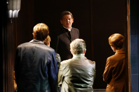 Theaterprobe 'Hexenjagd' in Berlin