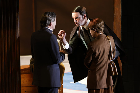 Theaterprobe 'Hexenjagd' in Berlin