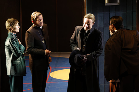 Theaterprobe 'Hexenjagd' in Berlin