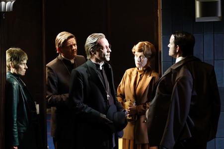 Theaterprobe 'Hexenjagd' in Berlin