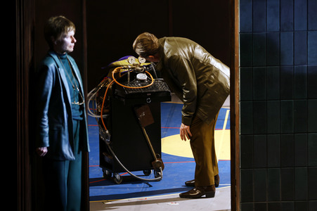 Theaterprobe 'Hexenjagd' in Berlin