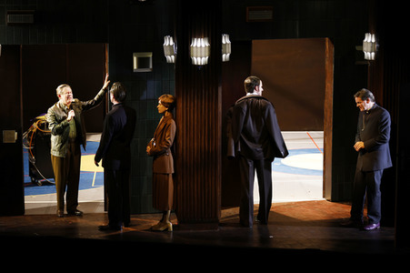 Theaterprobe 'Hexenjagd' in Berlin