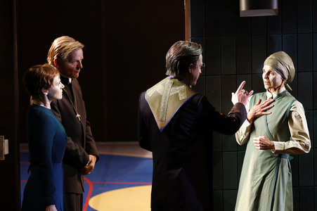 Theaterprobe 'Hexenjagd' in Berlin