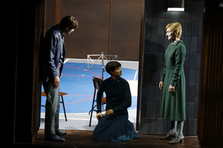 Theaterprobe 'Hexenjagd' in Berlin