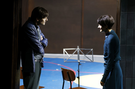 Theaterprobe 'Hexenjagd' in Berlin