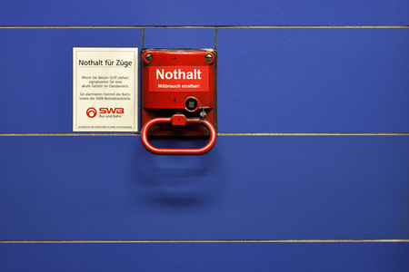 Symbolfoto Notbremse