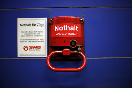 Symbolfoto Notbremse