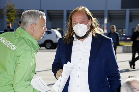 Gespräch zwischen SPD, Bündnis 90/Die Grünen und FDP in Berlin