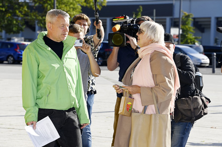 Gespräch zwischen SPD, Bündnis 90/Die Grünen und FDP in Berlin