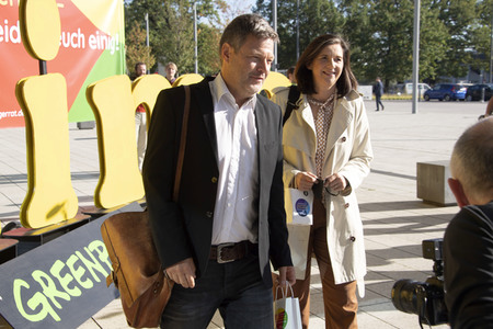 Gespräch zwischen SPD, Bündnis 90/Die Grünen und FDP in Berlin