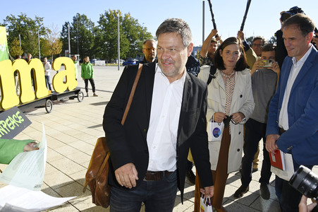 Gespräch zwischen SPD, Bündnis 90/Die Grünen und FDP in Berlin