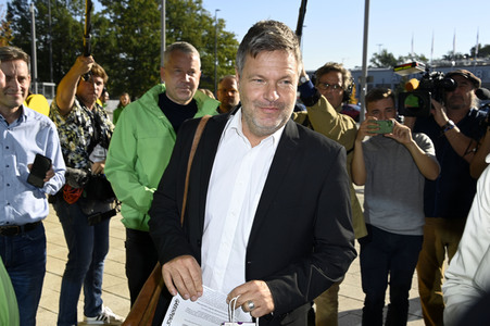 Gespräch zwischen SPD, Bündnis 90/Die Grünen und FDP in Berlin