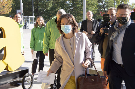 Gespräch zwischen SPD, Bündnis 90/Die Grünen und FDP in Berlin