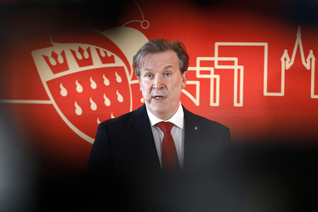 Pressekonferenz zur Vorstellung des designierten Dreigestirn 2022 in Köln