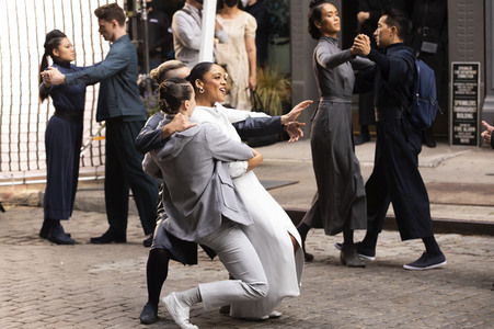 Dreharbeiten 'Westworld' in New York