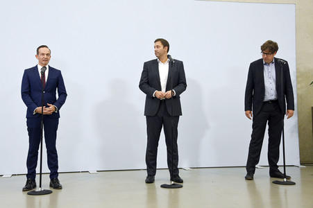 Pressestatement zum Gespräch zwischen SPD, Bündnis 90/Die Grünen und FDP in Berlin