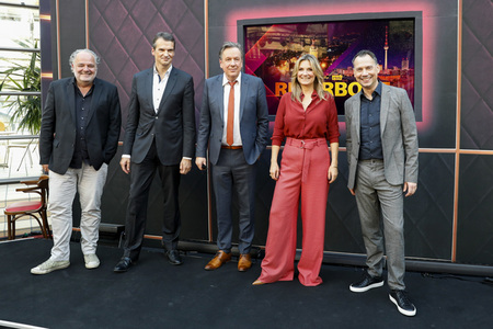 Pressetermin 'Riverboat' in Leipzig