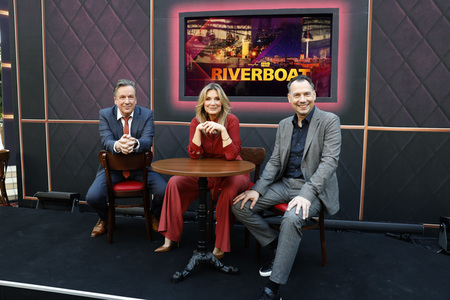 Pressetermin 'Riverboat' in Leipzig