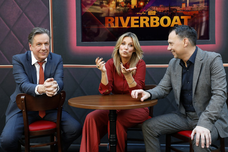 Pressetermin 'Riverboat' in Leipzig