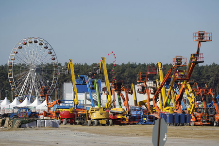 Tag der offenen Tür in der Tesla Gigafactory 4 in Grünheide