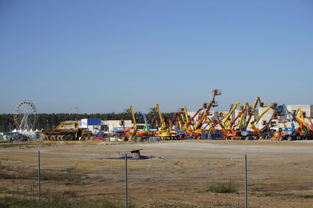 Tag der offenen Tür in der Tesla Gigafactory 4 in Grünheide