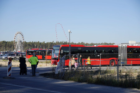 Tag der offenen Tür in der Tesla Gigafactory 4 in Grünheide