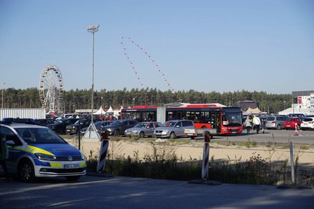 Tag der offenen Tür in der Tesla Gigafactory 4 in Grünheide