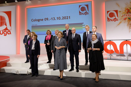 Eröffnung der Anuga 2021 in Köln
