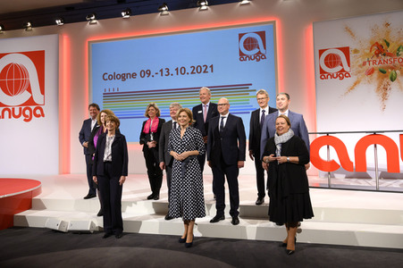 Eröffnung der Anuga 2021 in Köln