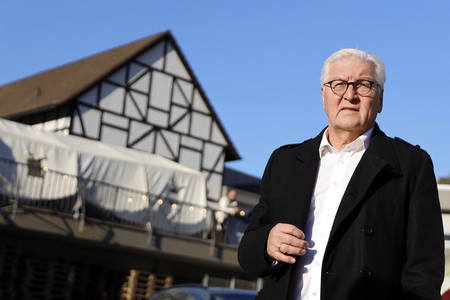 Frank-Walter Steinmeier besucht Flutgebiete in Rheinland-Pfalz