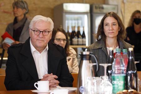 Frank-Walter Steinmeier besucht Flutgebiete in Rheinland-Pfalz