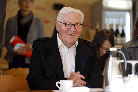 Frank-Walter Steinmeier besucht Flutgebiete in Rheinland-Pfalz