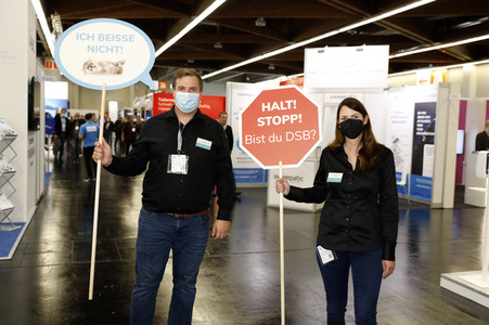 Erröffnung der Messe it-sa 2021 in Nürnberg