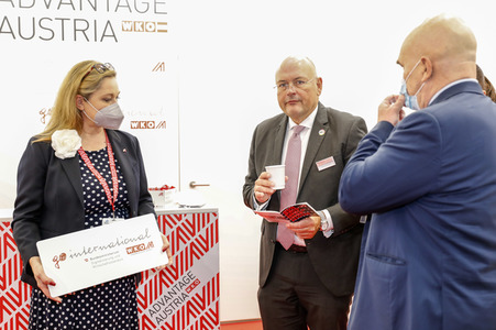 Erröffnung der Messe it-sa 2021 in Nürnberg