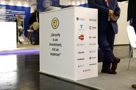 Erröffnung der Messe it-sa 2021 in Nürnberg