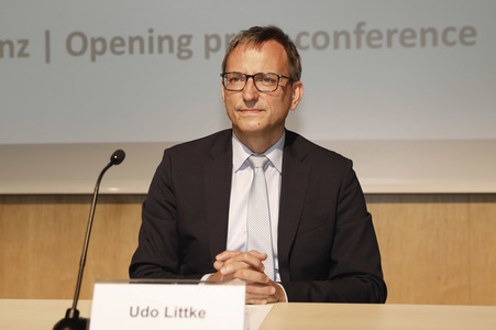 Erröffnung der Messe it-sa 2021 in Nürnberg