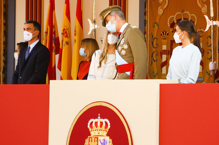 Militärparade zum spanischen Nationalfeiertag in Madrid