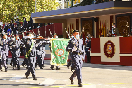 Militärparade zum spanischen Nationalfeiertag in Madrid
